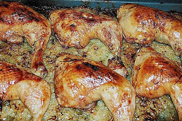 Chicken on Sauerkraut