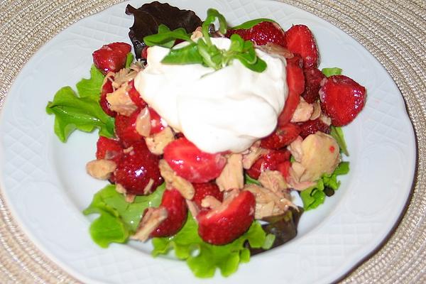 Chicken Salad with Strawberries