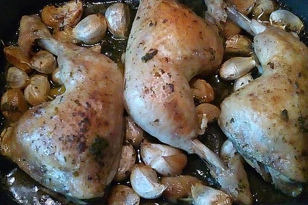 Chicken with 40 Cloves Of Garlic