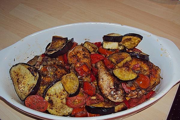 Chicken with Eggplant