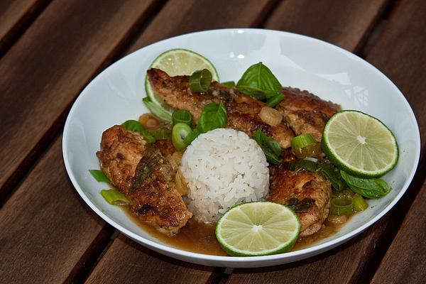 Chicken with Lime, Garlic and Coriander