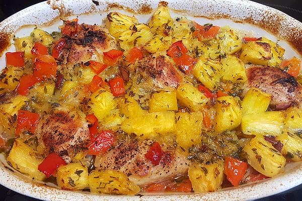 Chicken with Pineapple