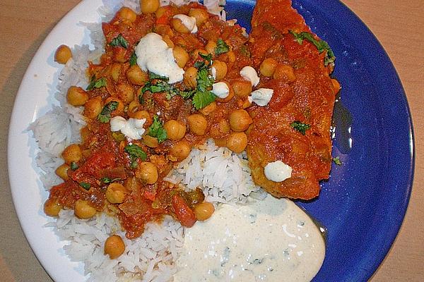 Chicken with Spicy Chickpeas