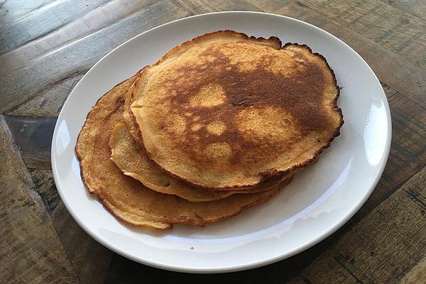 Chickpea Flour Pancakes with Banana