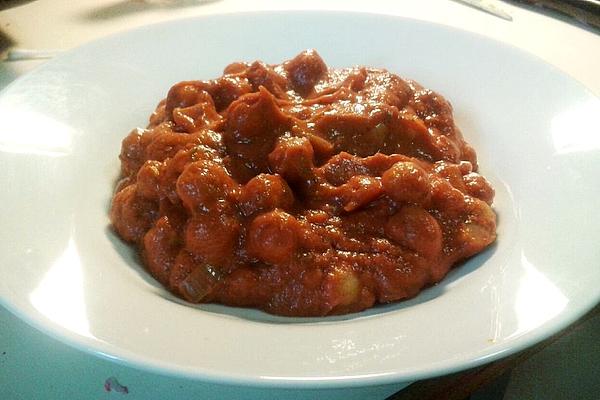 Chickpeas in Tomato Sauce