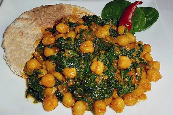 Chickpeas – Spinach – Curry