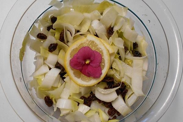 Chicory Salad with Sugar and Lemon
