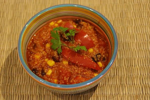 Chili Sin Carne with Couscous