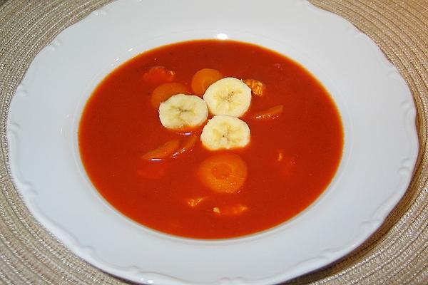 Chilli-banana-tomato Soup