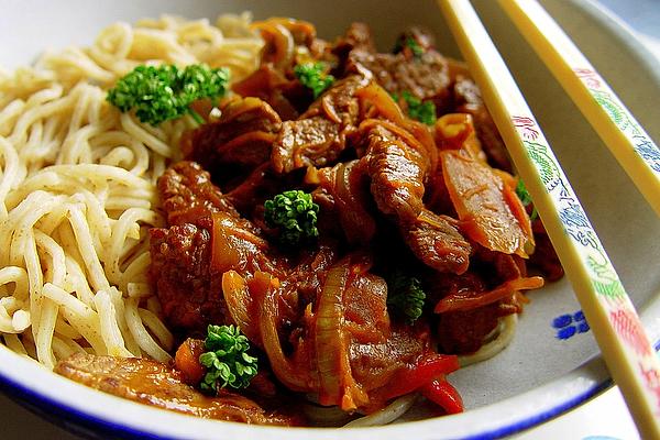 Chinese Beef with Garlic