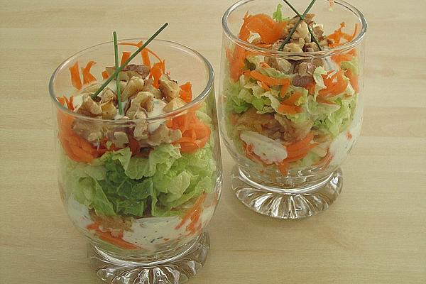 Chinese Cabbage Layer Salad
