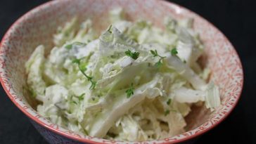 Bacon Salad with Chinese Cabbage