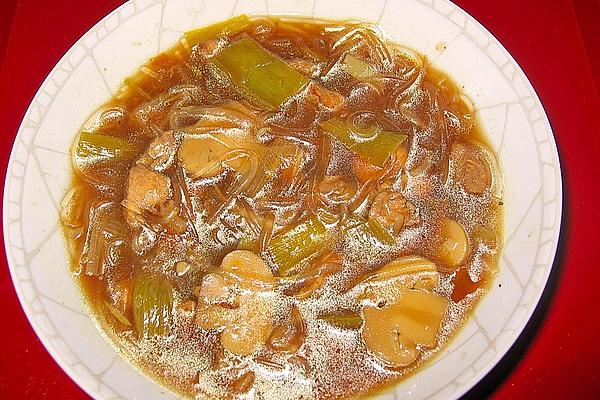 Chinese Soup with Glass Noodles