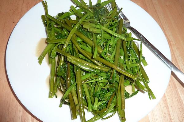 Chinese-style Morning Glory Water Spinach