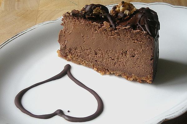 Chocolate – Cheese – Cake with Amaretti
