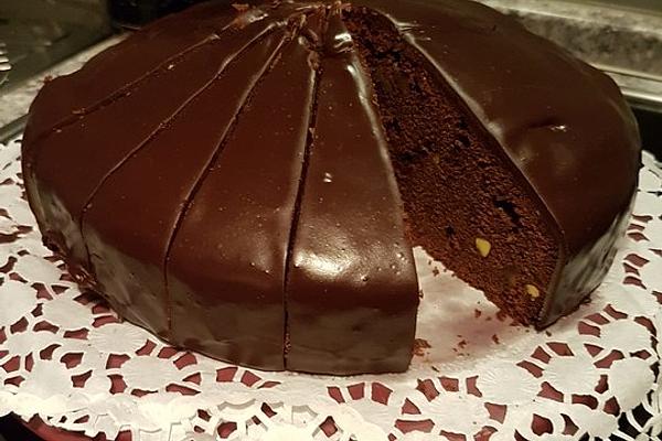 Chocolate Marzipan Cake