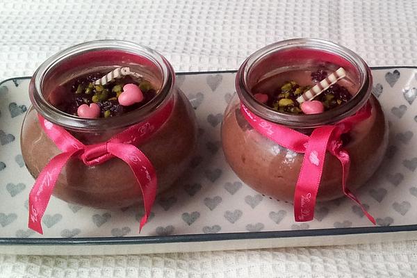 Chocolate Pudding – Extremely Chocolaty with Cherry Flavor and Rum