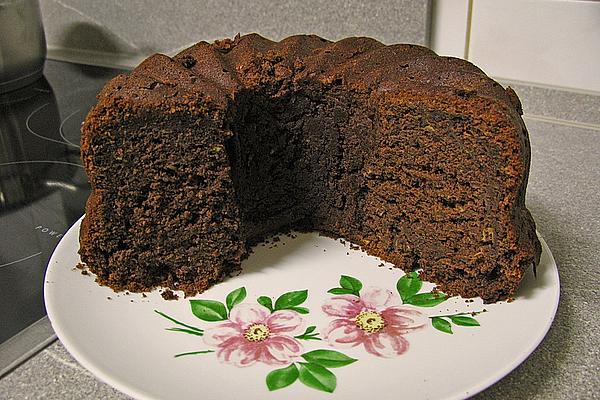 Chocolate – Rum – Cake from Tray