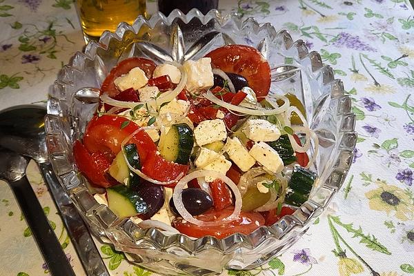 Chorio or Greek Salad After Tjalda