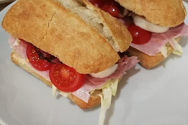 Ciabatta Sandwich De Luxe
