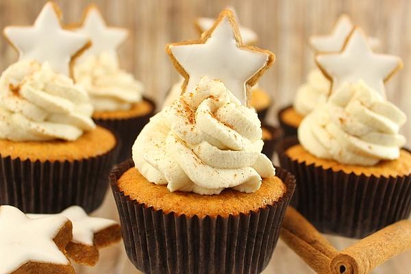 Cinnamon Star Cupcakes