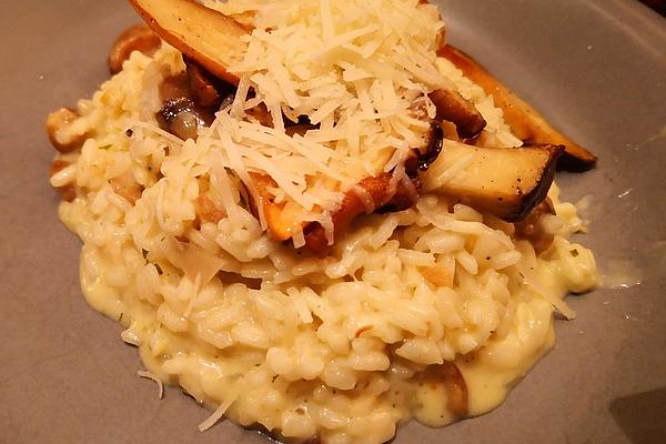 Ciperines Chestnut Risotto with Herbs and Mushrooms