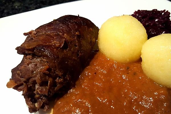 Classic Beef Roulades from Slow Cooker