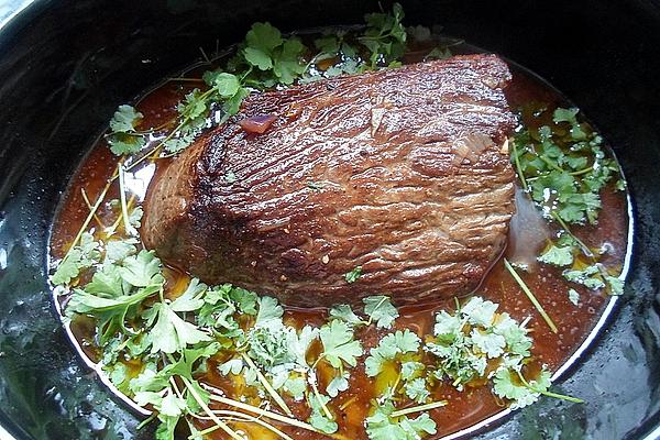 Classic Crock Pot Roast Beef