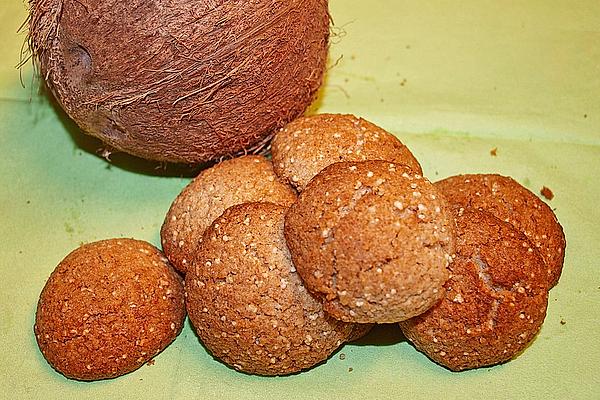 Coconut Amaranth Cookies