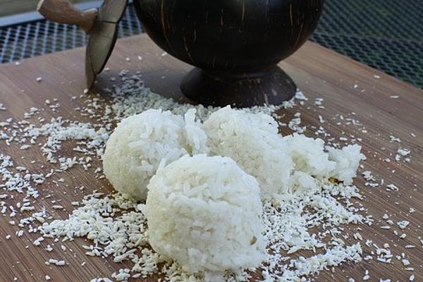 Coconut Rice from Steamer