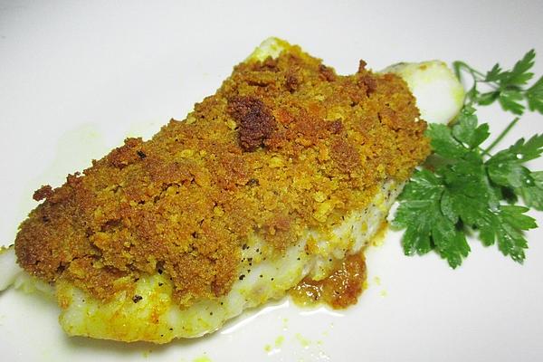 Cod Fillet with Curry Cap