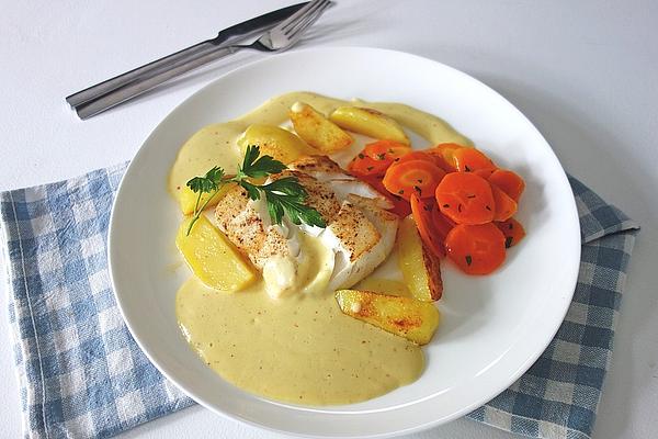 Cod in Mustard Cream