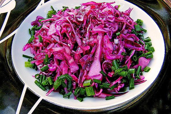 Cold Red Cabbage Salad