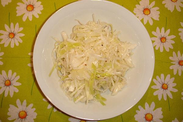 Coleslaw, Raw