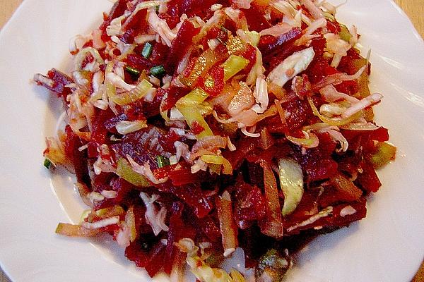 Coleslaw with Beetroot