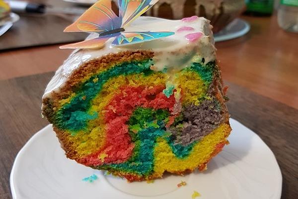 Colorful Lemonade Cake `Witch Cake`