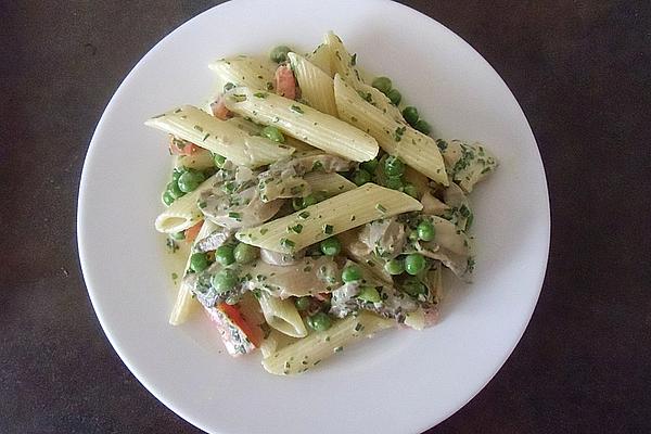 Colorful Pasta Salad with Chicken