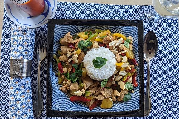 Colorful Peppers Pan