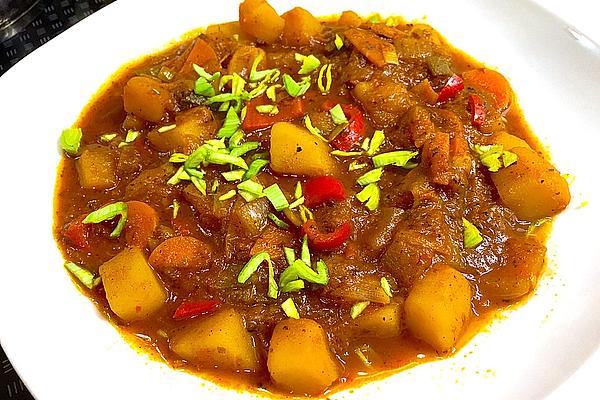 Colorful Potato Goulash