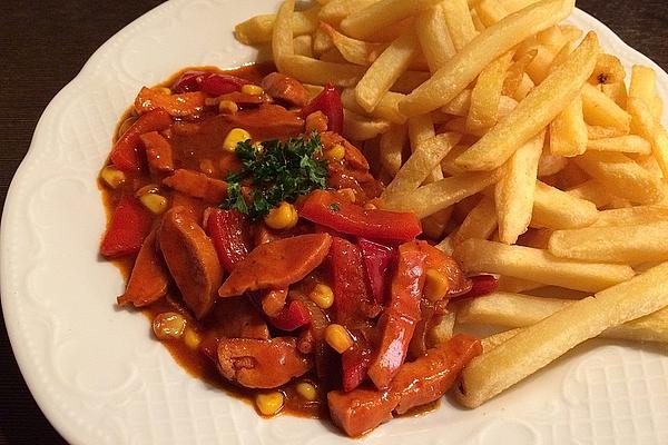 Colorful Sausage Goulash