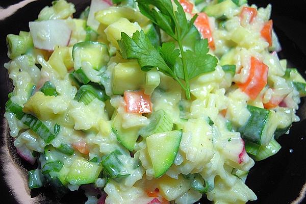 Colorful Spring Rice Salad