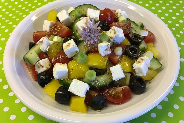 Colorful Tomato Salad