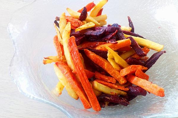 Colorful Vegetable Fries