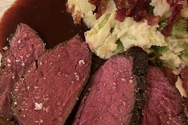 Cooked Saddle Of Venison