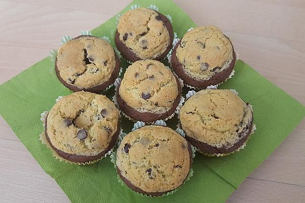 Cookie Dough Chocolate Chip Muffins