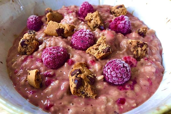 Cookie Raspberry Porridge