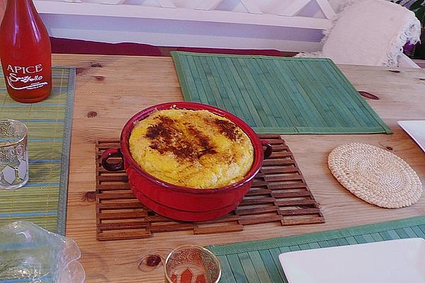 Corn Grits – Soufflé with Cheese