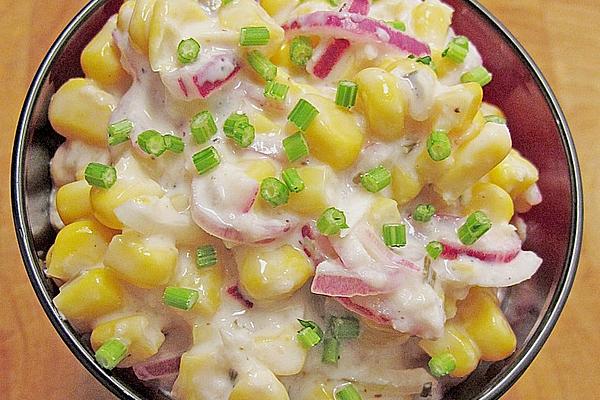 Corn Salad with Horseradish