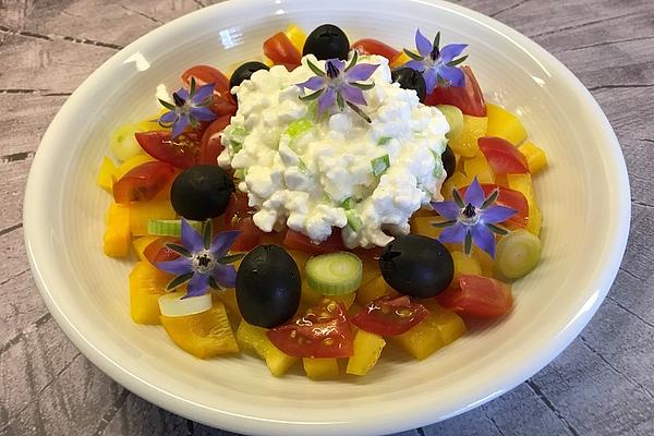 Cottage Cheese Salad, Low Carb