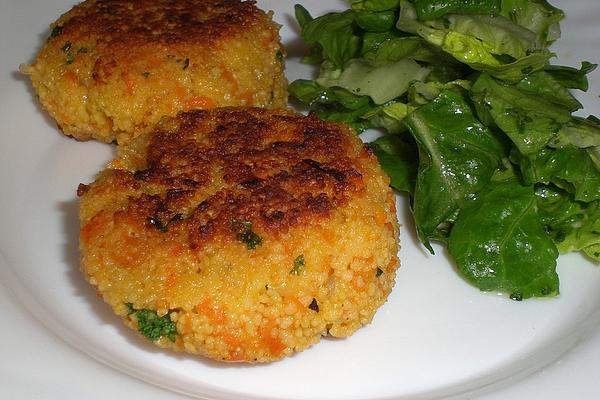 Couscous Patties with Carrots